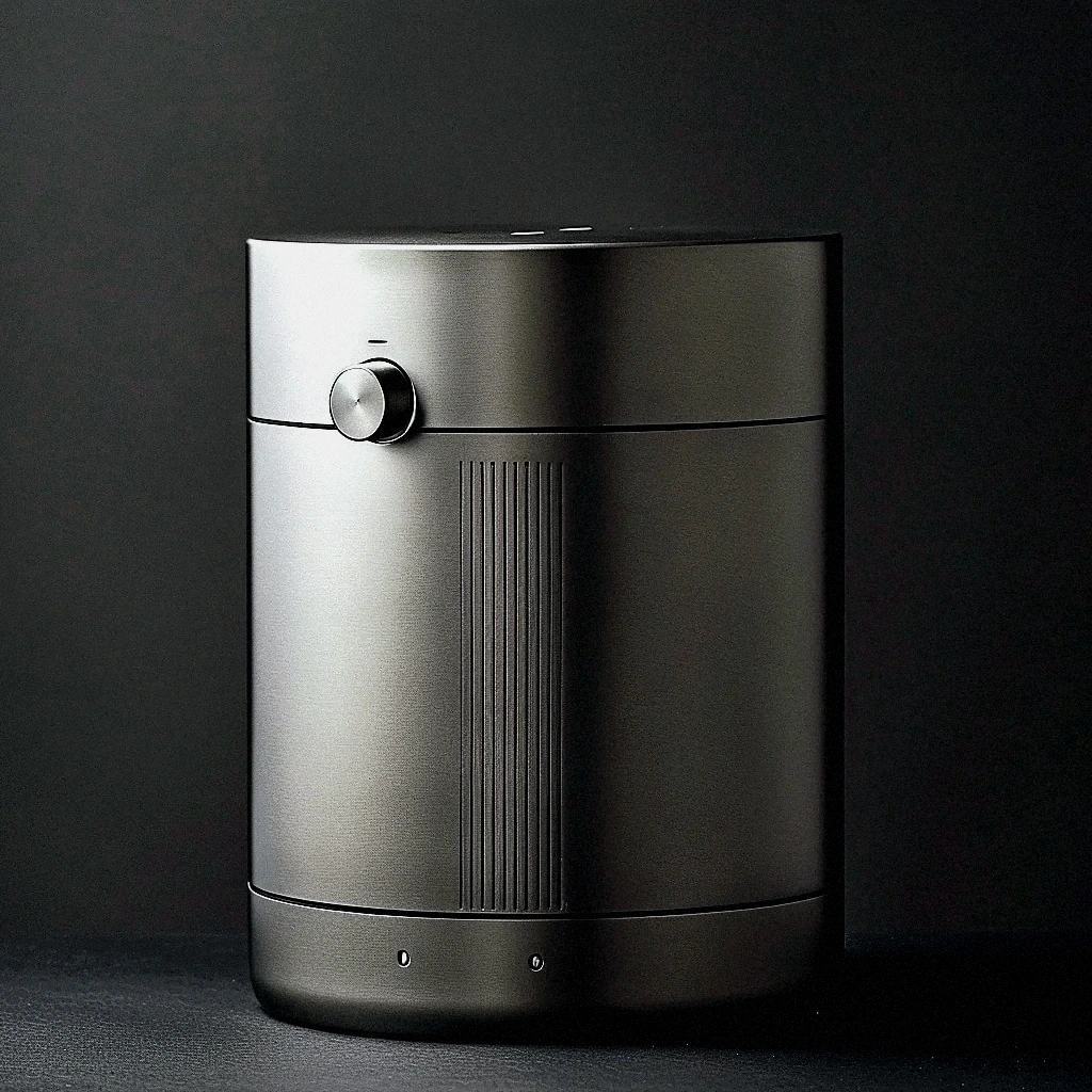 A titanium kitchen appliance concept.