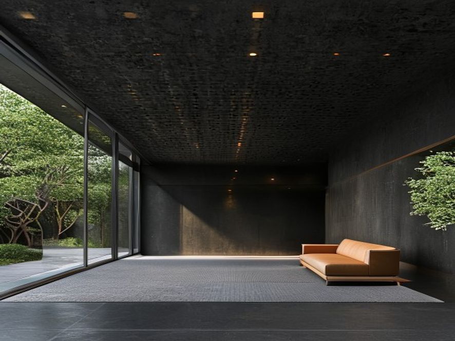 Japanese Black Roof — interior concept